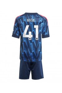 Fotbalové Dres Arsenal Declan Rice #41 Dětské Venkovní Oblečení 2025-26 Krátký Rukáv (+ trenýrky)